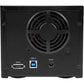 StarTech.com Dual Bay USB 3.0/eSATA Hard Drive Enclosure 3.5" - UASP