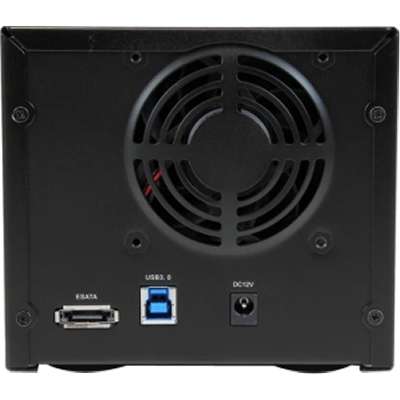 StarTech.com Dual Bay USB 3.0/eSATA Hard Drive Enclosure 3.5" - UASP