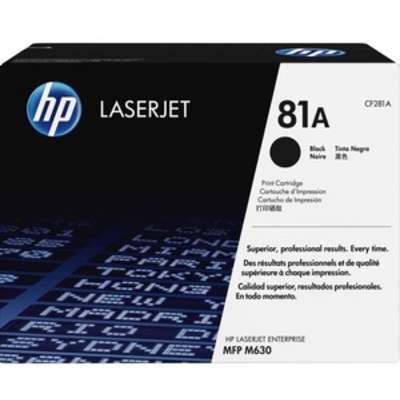 HP 81A LaserJet Toner Cartridge Black