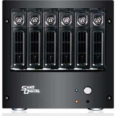 Sans Digital Accunas AN6L+B NAS + ISCSI 6-Bay