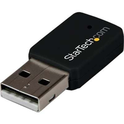 StarTech.com Wireless USB WiFi Adapter - USB 2.0 AC600 - 1T1R 802.11ac