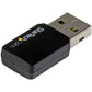 StarTech.com Wireless USB WiFi Adapter - USB 2.0 AC600 - 1T1R 802.11ac