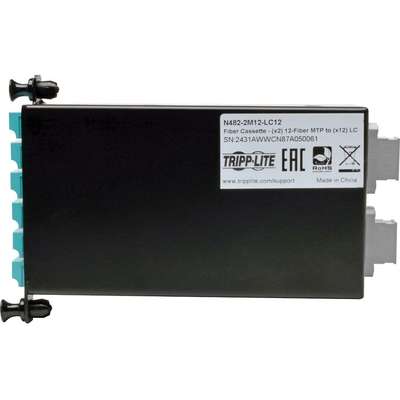 Tripp Lite 40GB to 10GB 12FIBER MTP/Mpo Breakout Cassette to X12 LC