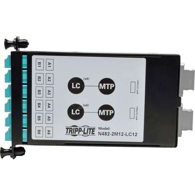 Tripp Lite 40GB to 10GB 12FIBER MTP/Mpo Breakout Cassette to X12 LC