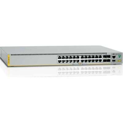 Allied Telesis 24 100/1000 SFP PTS 4 10G SFP+ PTS Dual