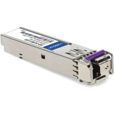 AddOn 1000BASE-BX SFP MSA Standard SMF 1310TX/1490RX 10KM 100% Compat