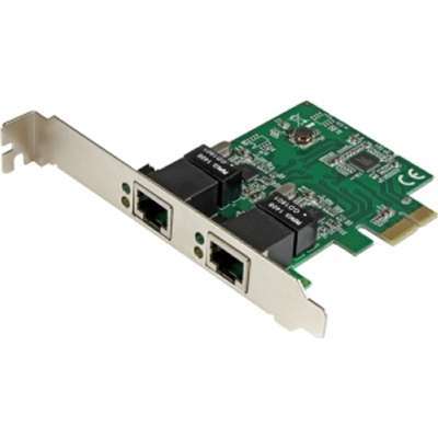 StarTech.com Dual Port Gigabit PCIe Network Card - PCIe