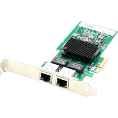 Addon 1GBS Dual RJ-45 PCIE X4 NIC F/HP