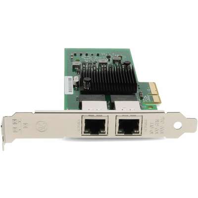 Addon 1GBS 2x RJ-45 PCIE X4 NIC F/Intel