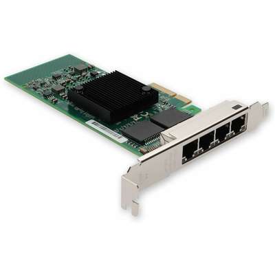 Addon 1GBS Quad RJ-45 PCIE X4 NIC F/IBM