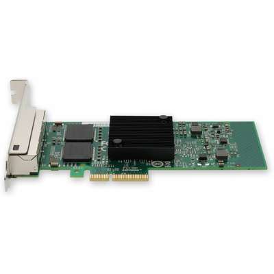 Addon 1GBS 4x RJ-45 PCIE X4 NIC F/Intel