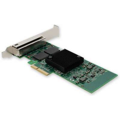 Addon 1GBS 4x RJ-45 PCIE X4 NIC F/Intel