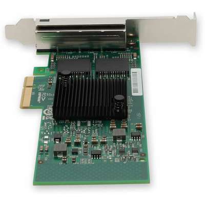 Addon 1GBS Quad RJ-45 PCIE X4 NIC F/HP