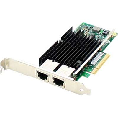 Addon 10GBS 2x RJ-45 PCIE X8 NIC F/Intel