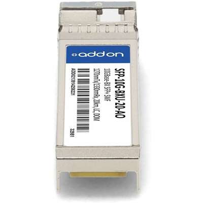 AddOn Cisco SFP-10G-BX-U-20 Comp 10GBX SFP+ 20KM SMF Domino Trans