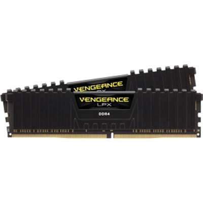 Corsair 8GB 2X4GB 2400MHZ DRAM DDR4 CL14 Vengeance LPX Black