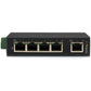 StarTech.com 5 Pt Unmanaged Network Switch - DIN Rail Mount - IP30 Rated