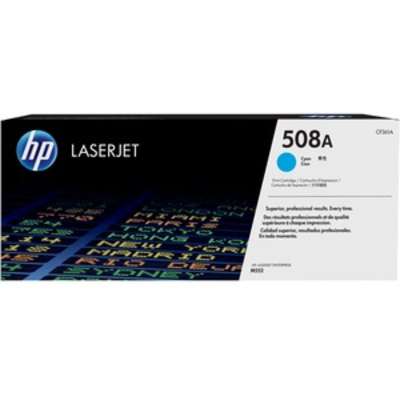 HP 508A LaserJet Toner Cartridge 5K Page Yield Cyan