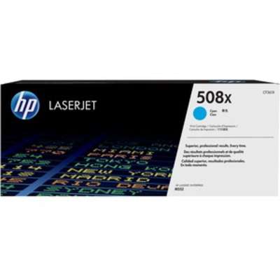 HP 508X LaserJet Toner Cartridge 9.5K Page Yield Cyan