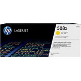 HP 508X LaserJet Toner Cartridge 9.5K Page Yield Yellow