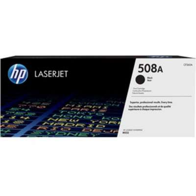 HP 508A LaserJet Toner Cartridge 6K Page Yield Black