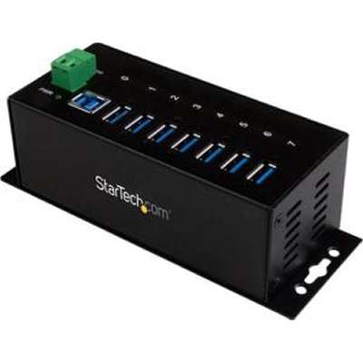 StarTech.com 7-Port Industrial USB 3.0 Hub with ESD & 350W Surge Protection