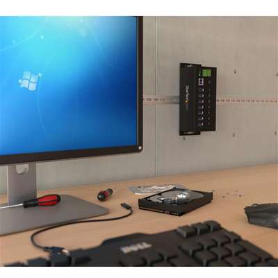 StarTech.com 7-Port Industrial USB 3.0 Hub with ESD & 350W Surge Protection