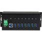 StarTech.com 7-Port Industrial USB 3.0 Hub with ESD & 350W Surge Protection