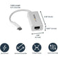 StarTech.com USB C to Gigabit Ethernet Adapter - USB 3.1 Gen 1 - White