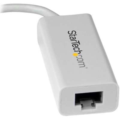 StarTech.com USB C to Gigabit Ethernet Adapter - USB 3.1 Gen 1 - White