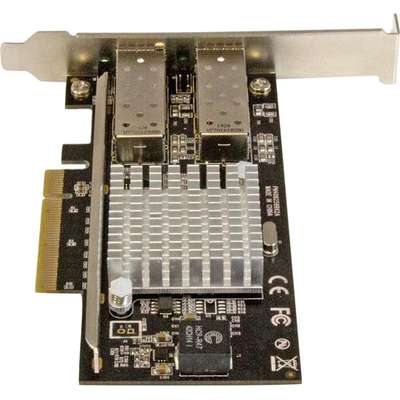 StarTech.com 10Gb SFP+ Network Card - 2-Port - Fiber - PCIe, Intel Chip