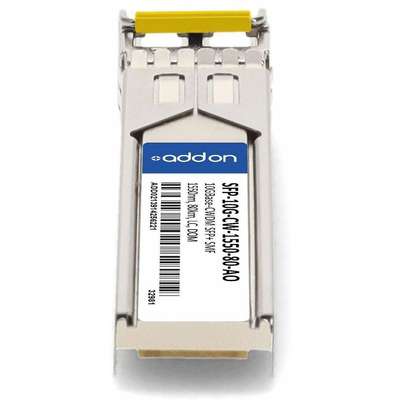 AddOn Arista SFP 80KM CWDM LC XCVR Compat TAA XCVR 10GIG CWDM Domino LC
