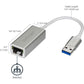 StarTech.com USB 3.0 Ethernet Adapter - Silver - Sleek Aluminum