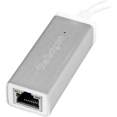 StarTech.com USB 3.0 Ethernet Adapter - Silver - Sleek Aluminum