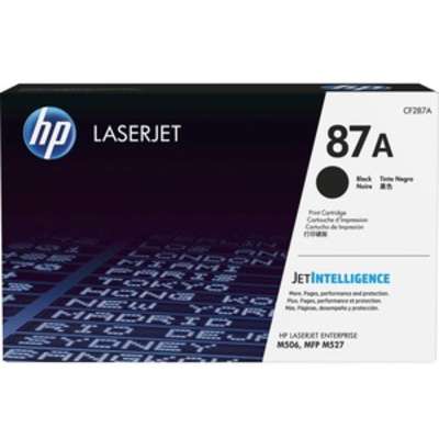 HP 87A Original LaserJet Toner Cartridge Black