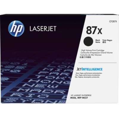 HP 87X High Yield Black Original LaserJet Toner Cartridge Black