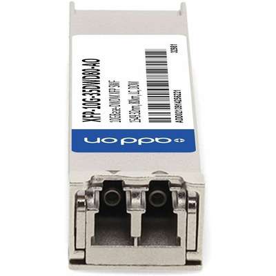 AddOn Alcatel XFP 80KM DWDM LC XCVR Compat TAA XCVR 10GIG DWDM Domino LC