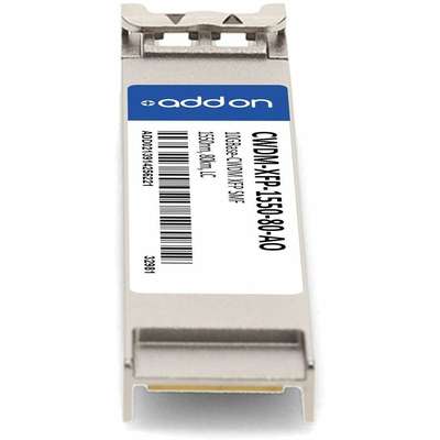 AddOn Cisco XFP 80KM CWDM LC XCVR Compat TAA XCVR 10GIG CWDM SMF LC