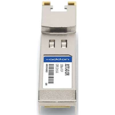 AddOn 10-pack HP SFP 100M TX XCVR J8177C Compat TAA XCVR 1GIG TX RJ-45