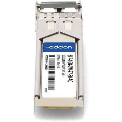 AddOn MSA SFP 80KM CWDM LC XCVR 1GIG CWDM SMF 1270NM LC