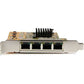 StarTech.com 4 Port Gigabit NIC PCIe Network Card - Quad Port Adapter