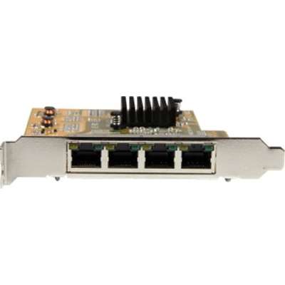 StarTech.com 4 Port Gigabit NIC PCIe Network Card - Quad Port Adapter