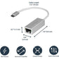 StarTech.com USB C to Gigabit Ethernet Adapter with  Aluminum Housing - Silver