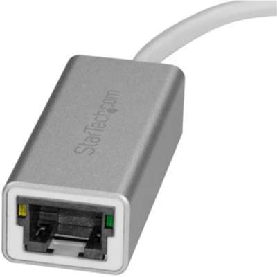 StarTech.com USB C to Gigabit Ethernet Adapter with  Aluminum Housing - Silver