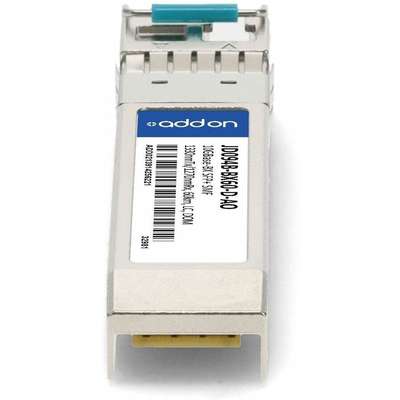 AddOn HP SFP+ 60KM BX LC XCVR JD094B Compat TAA XCVR Bidi Domino SMF LC