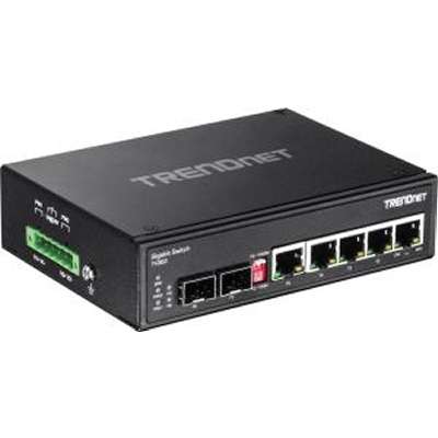 TRENDnet 6-Port hardened Industrial Gigabit Switch