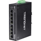 TRENDnet 8-Port hardened Industrial Gigabit PoE+ Switch