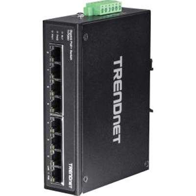 TRENDnet 8-Port hardened Industrial Gigabit PoE+ Switch