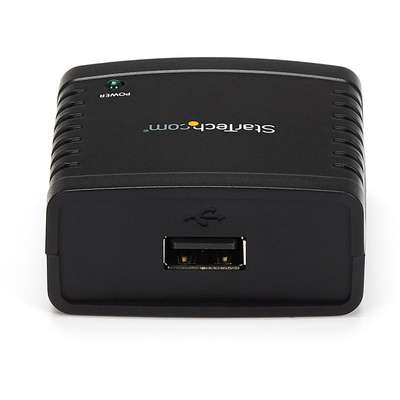 StarTech.com 10/100Mbps Ethernet to USB 2.0 Network LPR Print Server