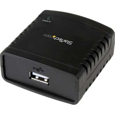 StarTech.com 10/100Mbps Ethernet to USB 2.0 Network LPR Print Server